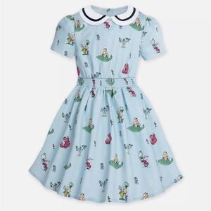 Alice In Wonderland Blue Girls Dress